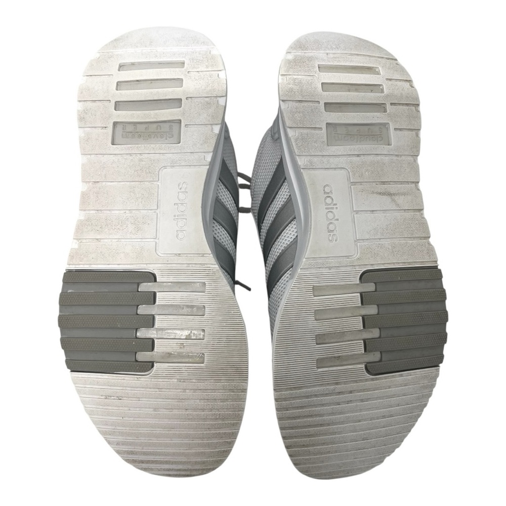 Adidas Racer TR21 White Silver Athletic Running Cloudfoam Shoes Women’s 7 - Picture 10 of 12